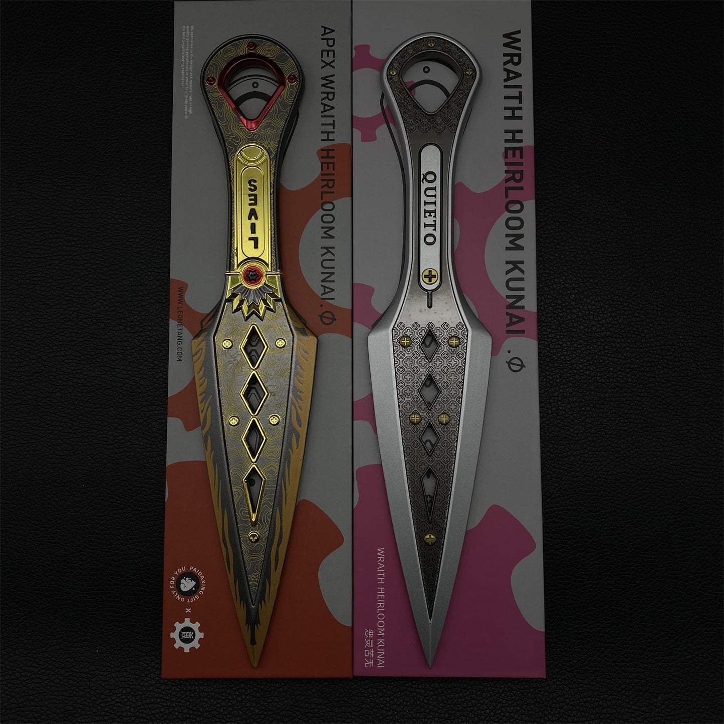 The Most Accurate Wraith Kunai 1:1 Scale Metal Wraith Heirloom