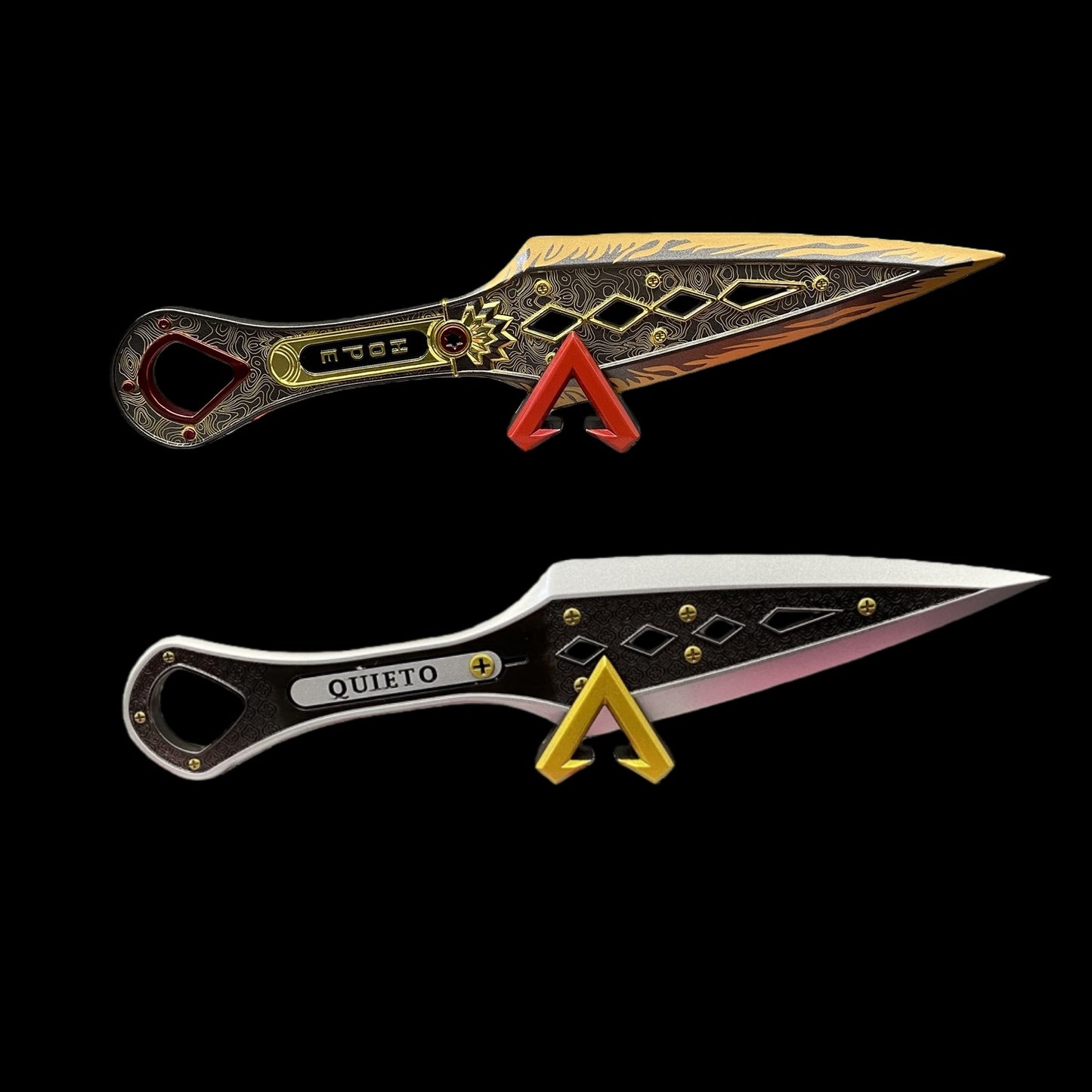 The Most Accurate Wraith Kunai 1:1 Scale Metal Wraith Heirloom