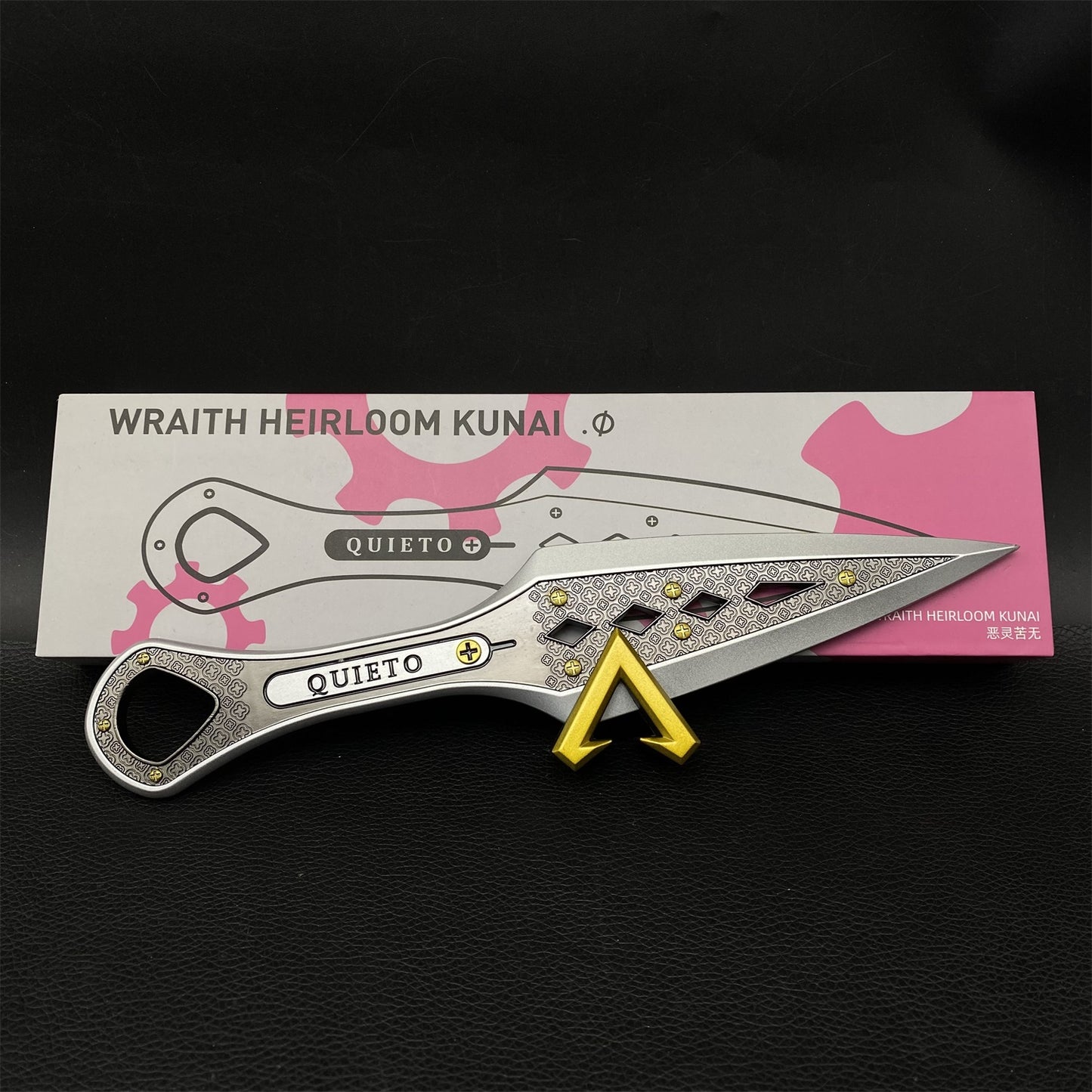 The Most Accurate Wraith Kunai 1:1 Scale Metal Wraith Heirloom