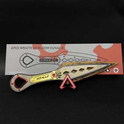 The Most Accurate Wraith Kunai 1:1 Scale Metal Wraith Heirloom