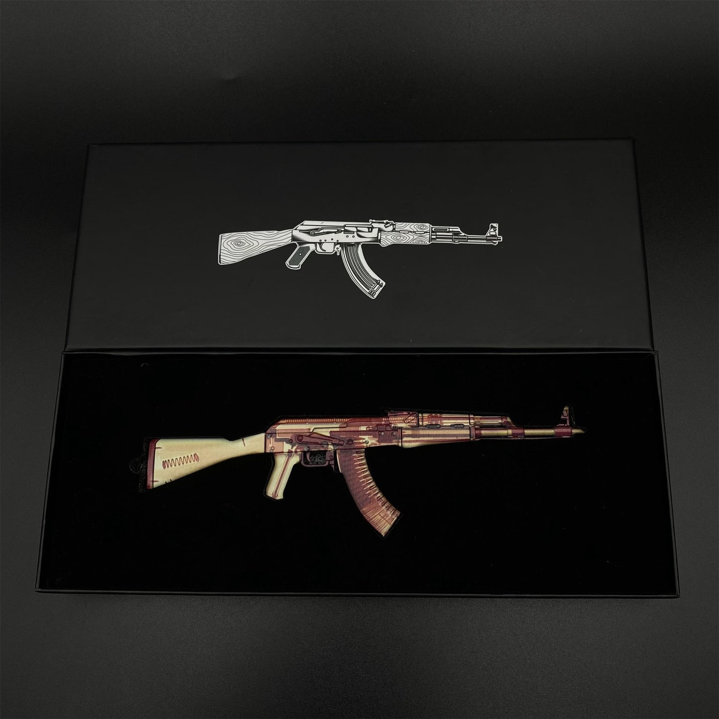AK47 X-Ray Skin Metal Miniature For Collection