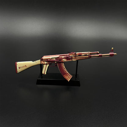 AK47 X-Ray Skin Metal Miniature For Collection