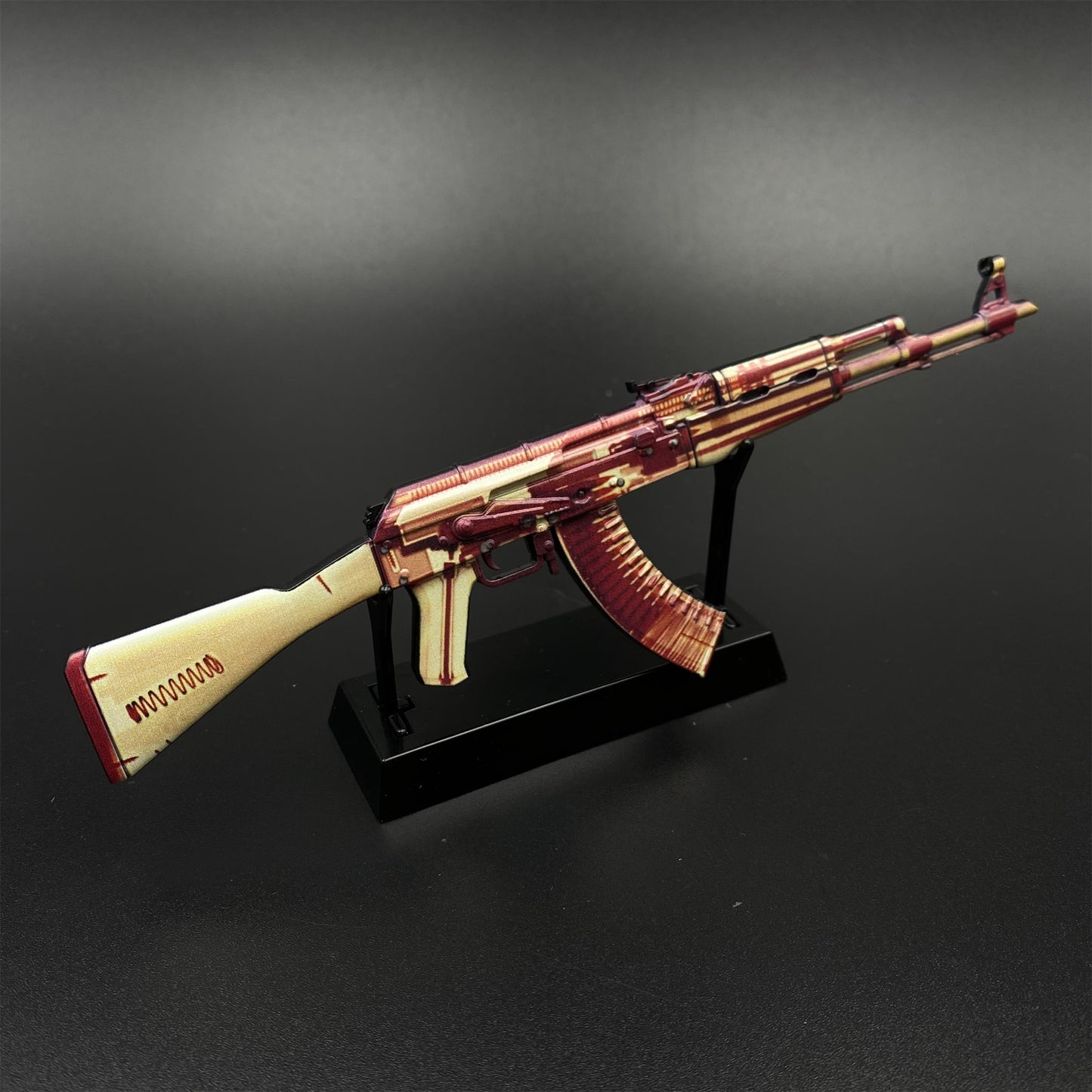 AK47 X-Ray Skin Metal Miniature For Collection