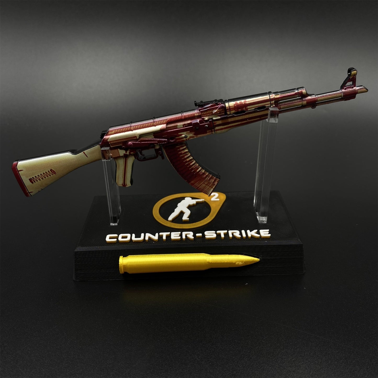 AK47 X-Ray Skin Metal Miniature For Collection