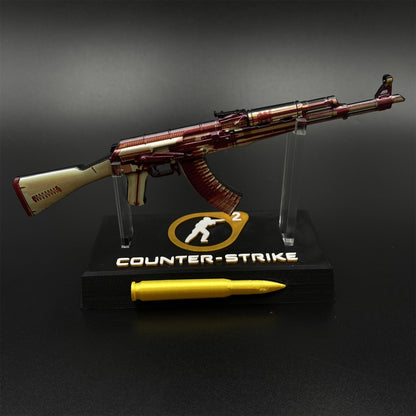 AK47 X-Ray Skin Metal Miniature For Collection