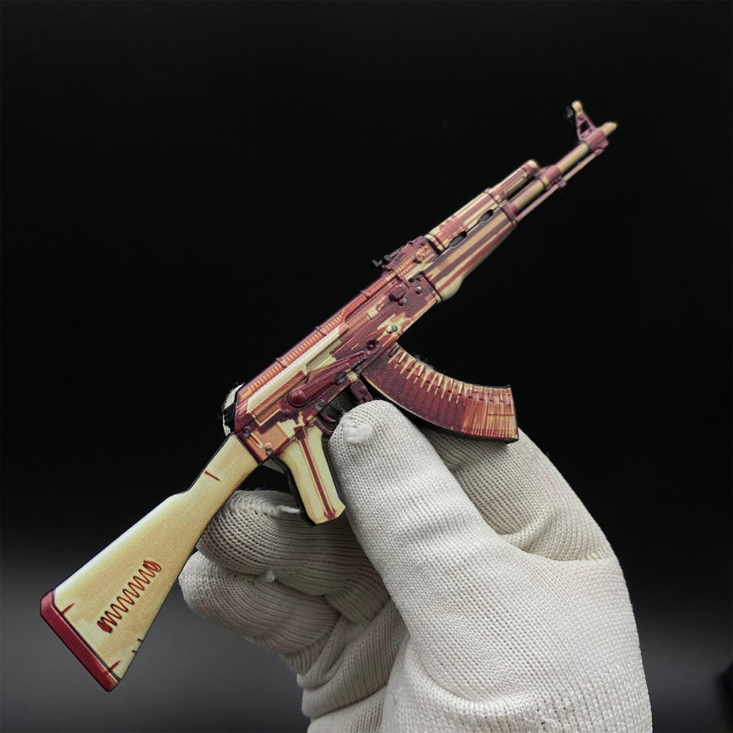 AK47 X-Ray Skin Metal Miniature For Collection