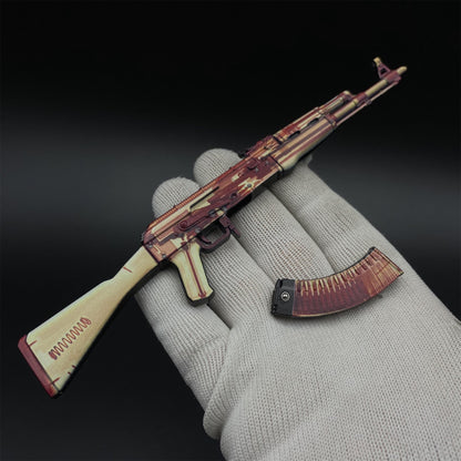 AK47 X-Ray Skin Metal Miniature For Collection