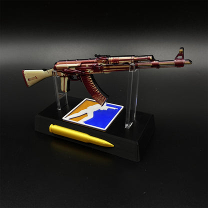 AK47 X-Ray Skin Metal Miniature For Collection