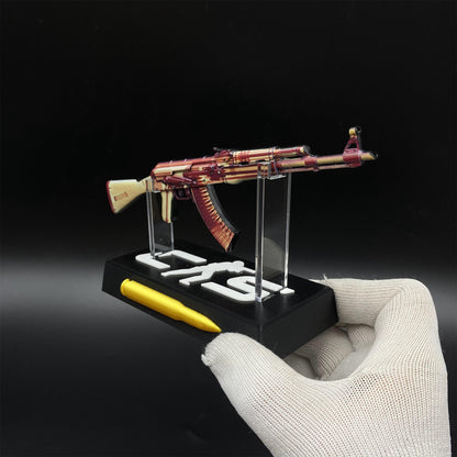 AK47 X-Ray Skin Metal Miniature For Collection