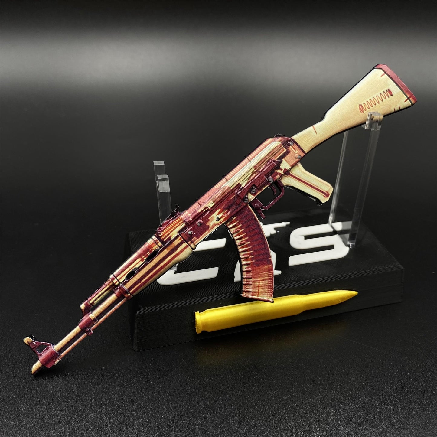 AK47 X-Ray Skin Metal Miniature For Collection