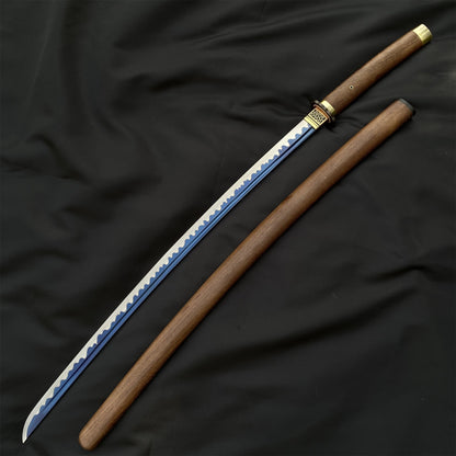 Authentic Japanese Katana Ninja Sword With Rose Wood Sheath
