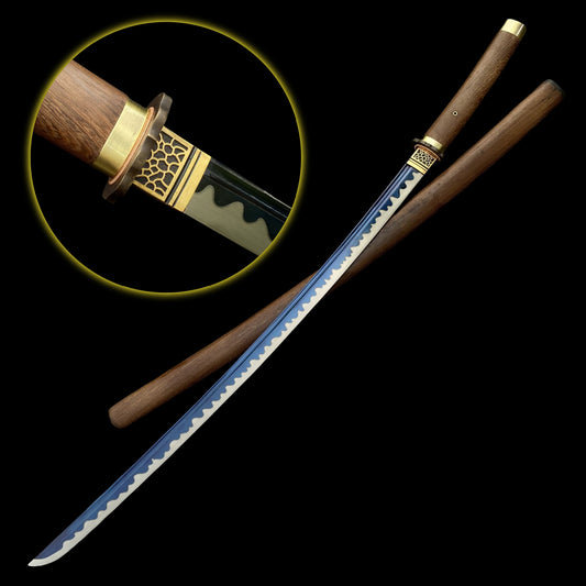 Authentic Japanese Katana Ninja Sword With Rose Wood Sheath