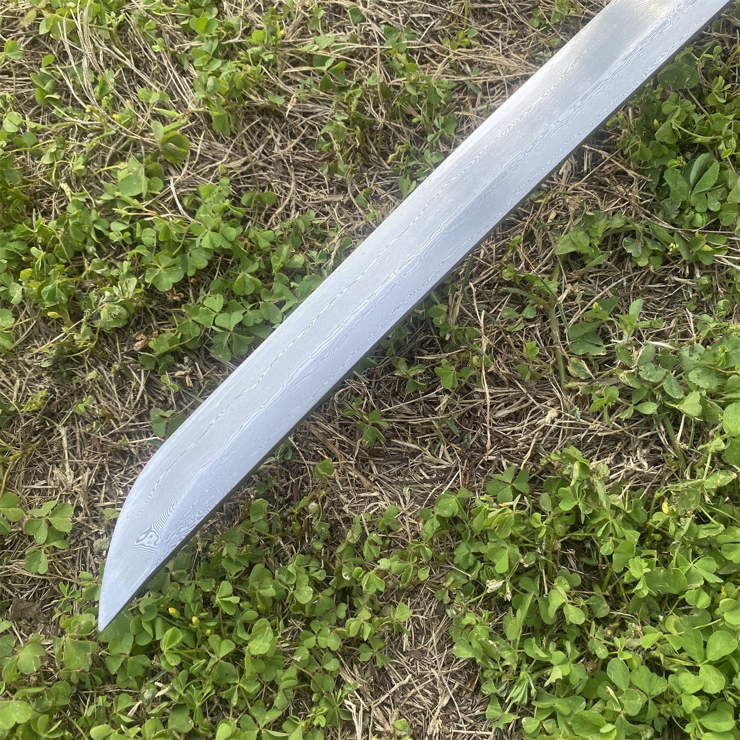 Ice Dragon Katana Damascus Steel Samurai Sword