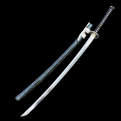 Ice Dragon Katana Damascus Steel Samurai Sword