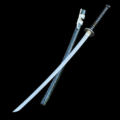 Ice Dragon Katana Damascus Steel Samurai Sword