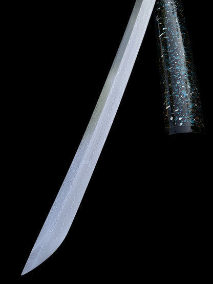 Ice Dragon Katana Damascus Steel Samurai Sword
