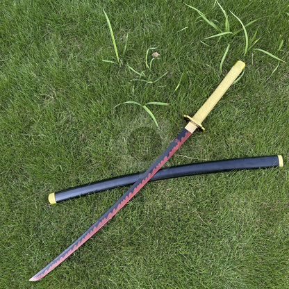 Yoriichi Tsugikuni Nichirin Sword Orignal Sun Breathing Nichirin Blade For Collection