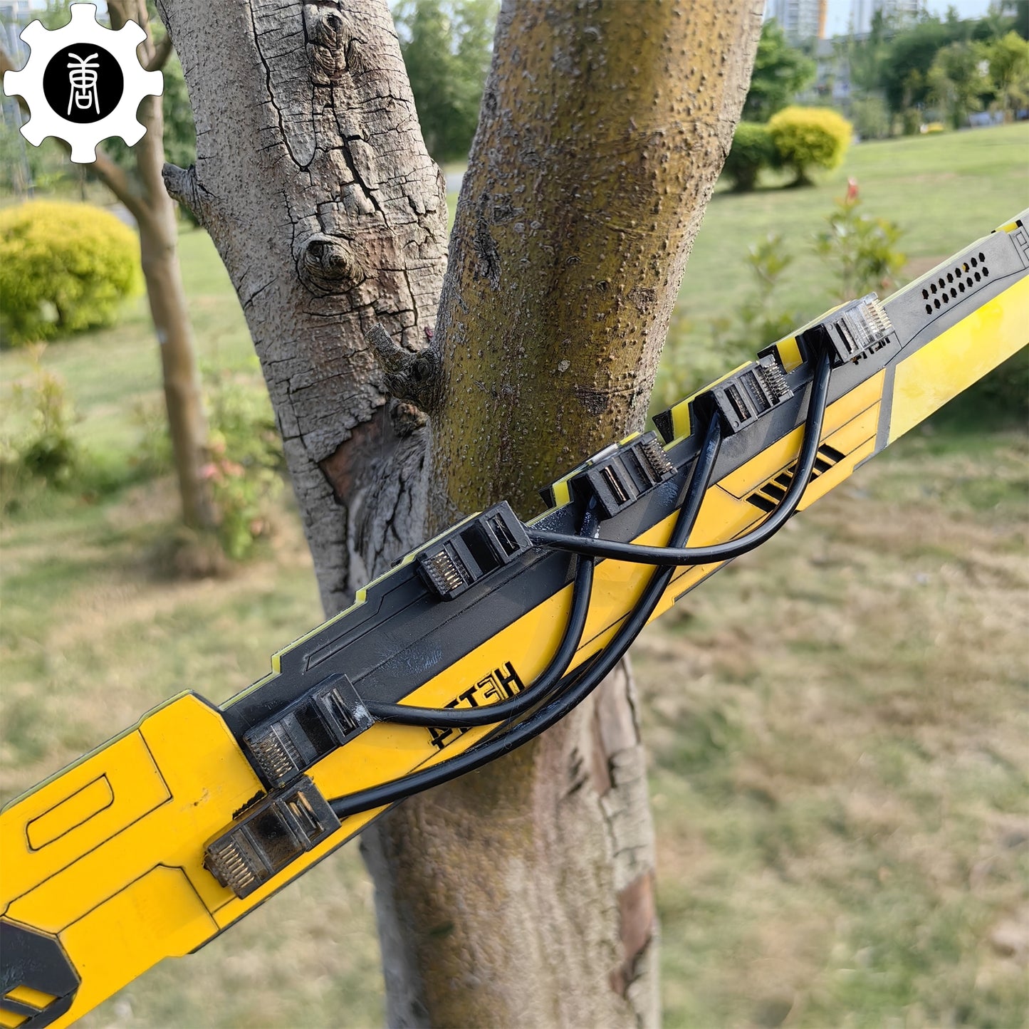 Yellow Izanami Katana High-End Game Cosplay Prop