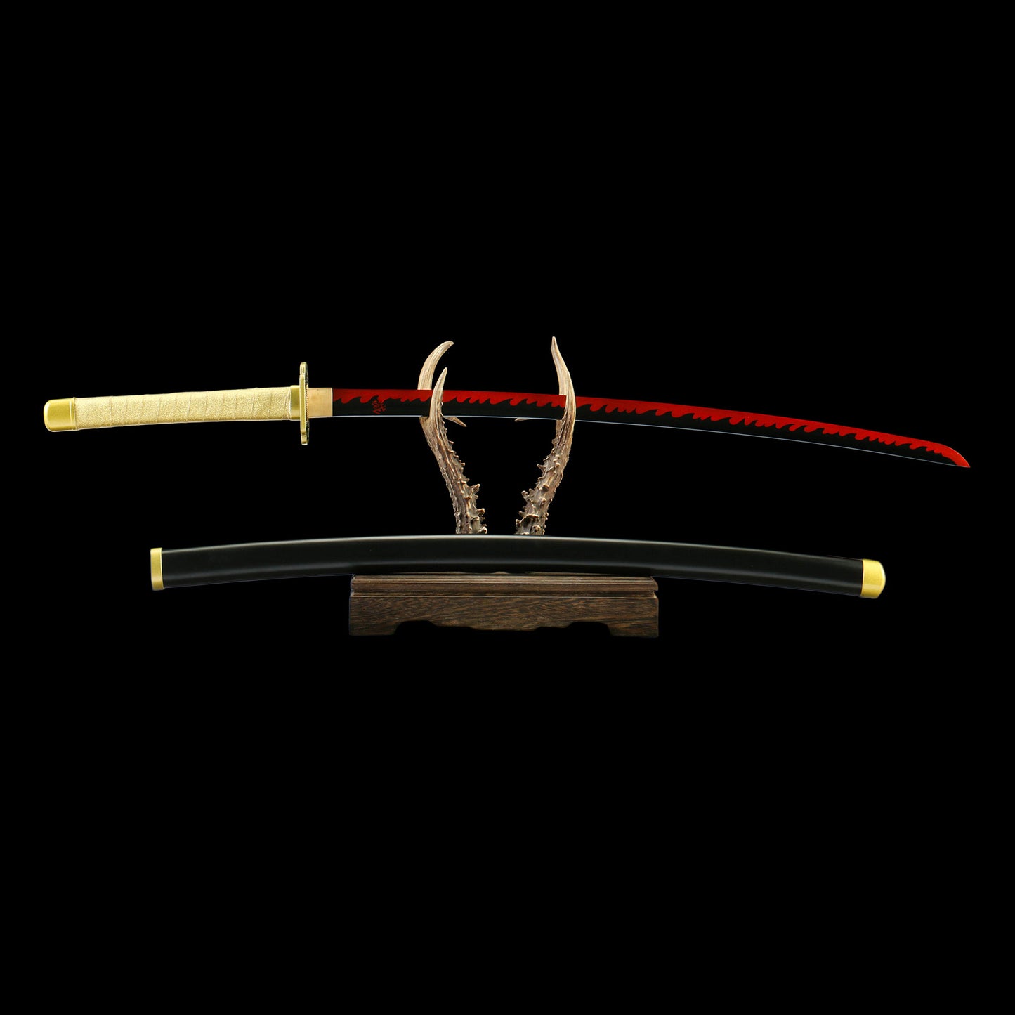Yoriichi Tsugikuni Nichirin Sword Orignal Sun Breathing Nichirin Blade For Collection