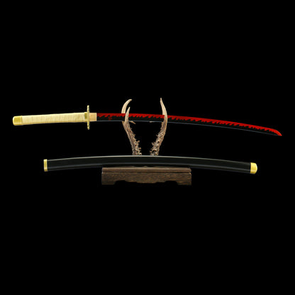 Yoriichi Tsugikuni Nichirin Sword Orignal Sun Breathing Nichirin Blade For Collection