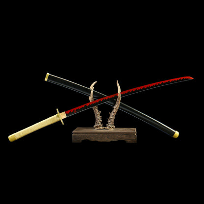 Yoriichi Tsugikuni Nichirin Sword Orignal Sun Breathing Nichirin Blade For Collection