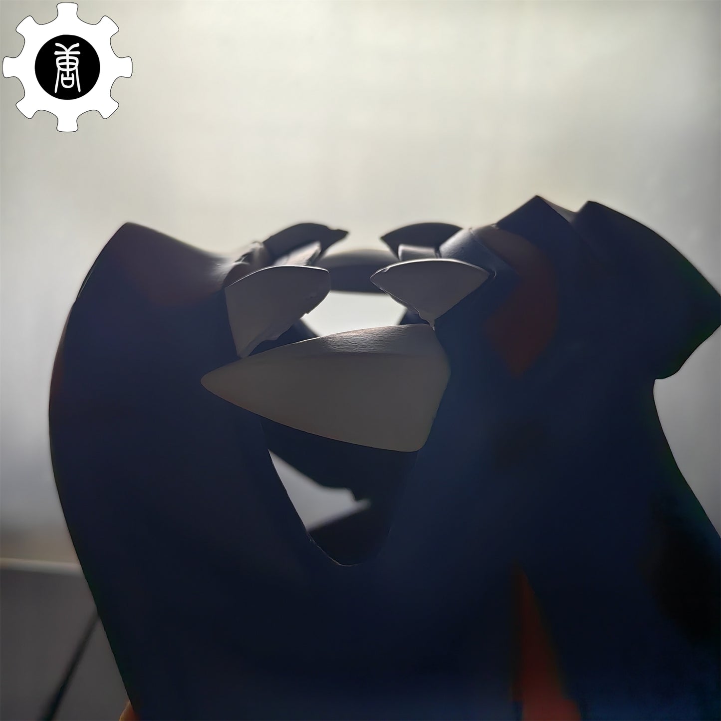 3D Printed Yoru Mask Duelist Half Face Mask Yoru Cosplay Prop