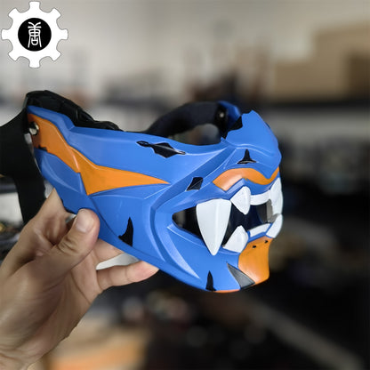 3D Printed Yoru Mask Duelist Half Face Mask Yoru Cosplay Prop