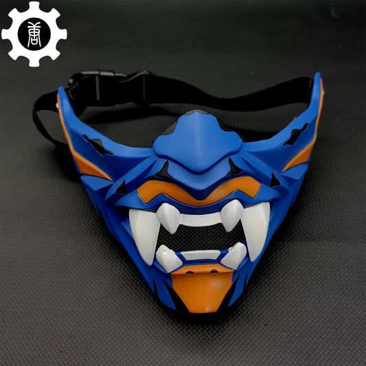 3D Printed Yoru Mask Duelist Half Face Mask Yoru Cosplay Prop