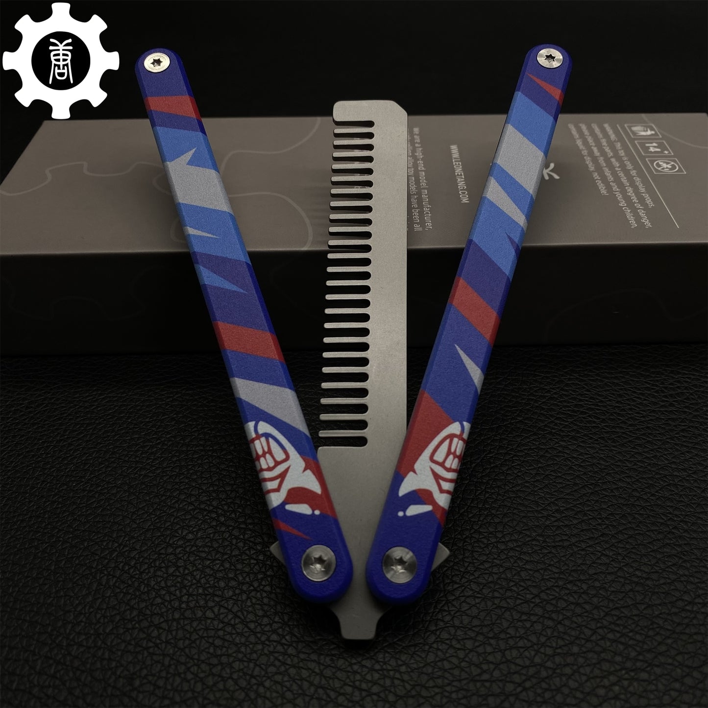 High-End CNC Yoru Comb Aluminum Alloy Handle Yoru Knife Balisong Trainer