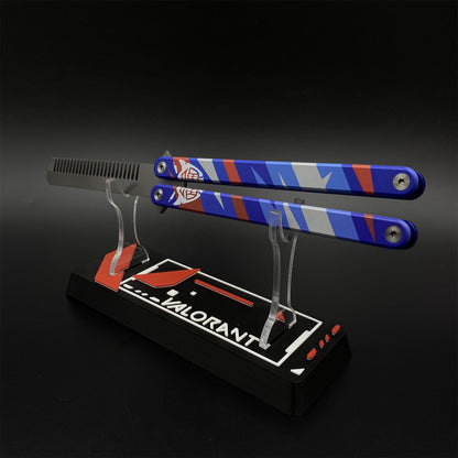 High-End CNC Yoru Comb Aluminum Alloy Handle Yoru Knife Balisong Trainer