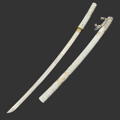 GOY Ytsu Katana Carbon Steel Forged Gilded Dawn Gilded Night Samurai Sword