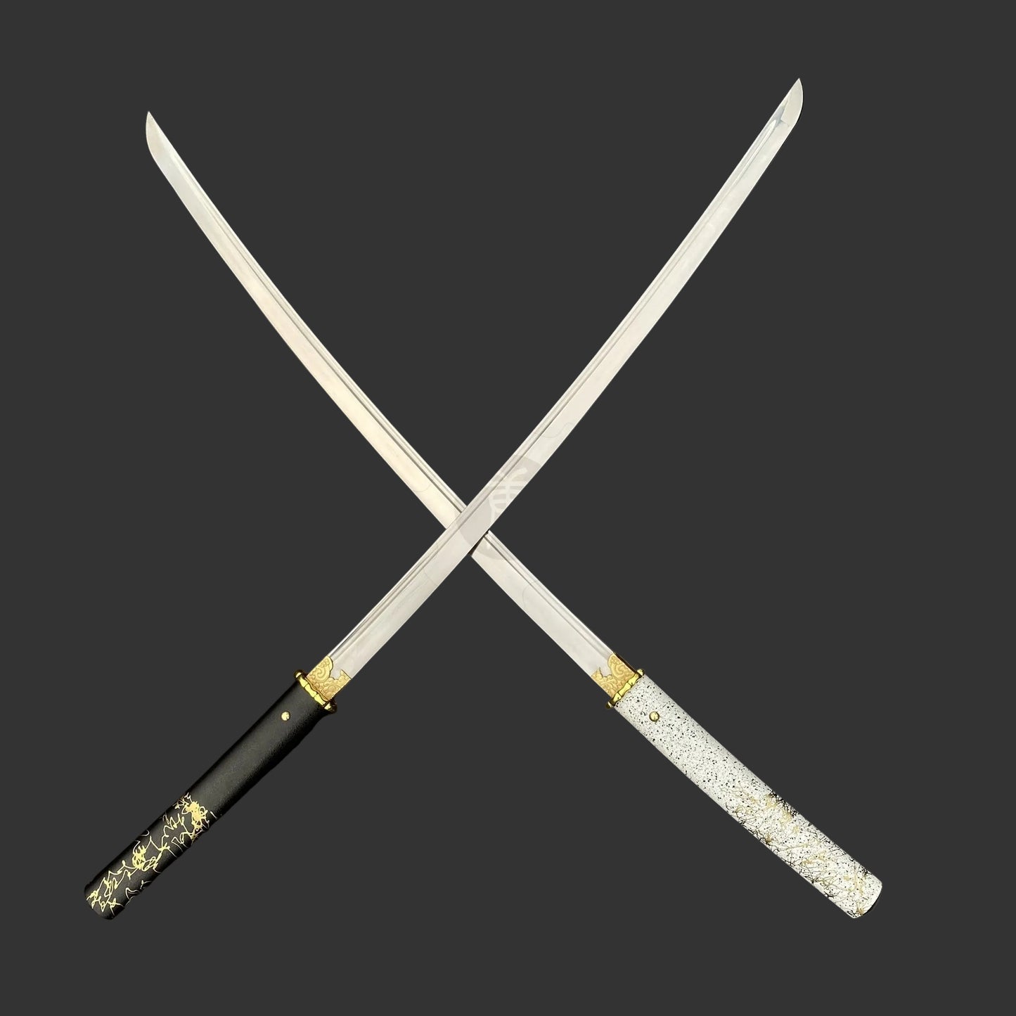 GOY Ytsu Katana Carbon Steel Forged Gilded Dawn Gilded Night Samurai Sword
