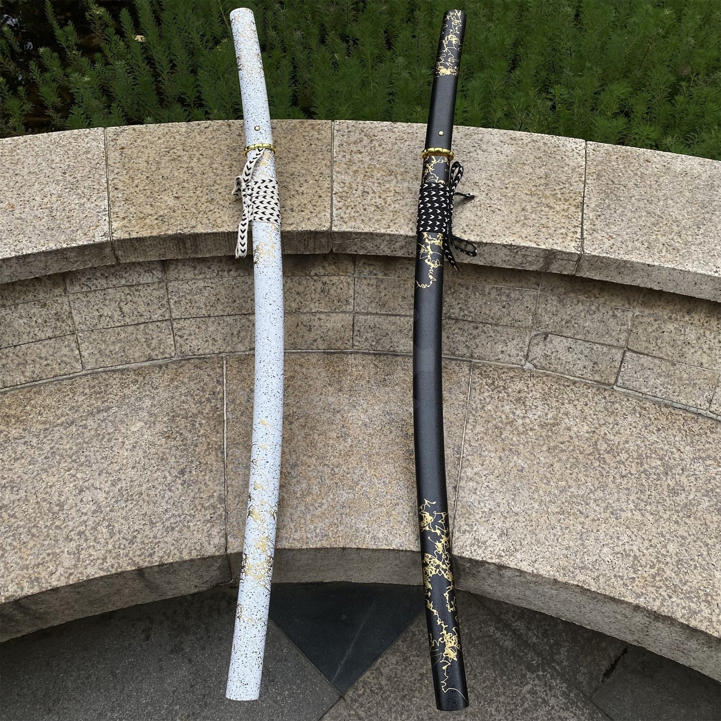 GOY Ytsu Katana Carbon Steel Forged Gilded Dawn Gilded Night Samurai Sword