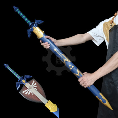 IRL Link Master Sword Metal Replica Cosplay Prop
