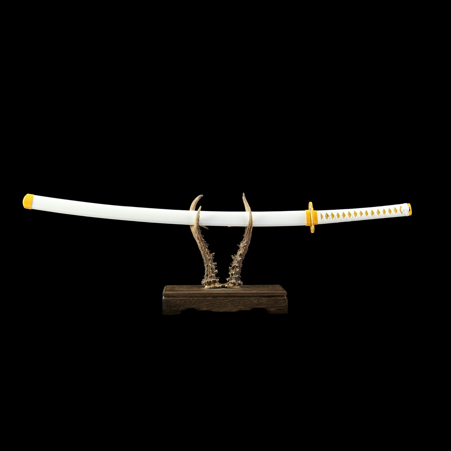 Zenitsu Agatsuma Nichirin Sword Handmade Carbon Steel Katana For Collection