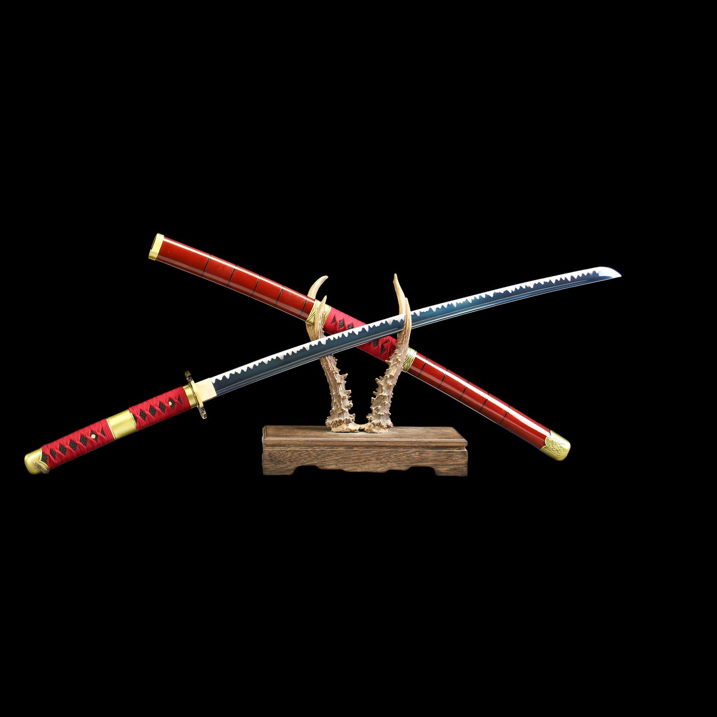 Zoro Sandai Kitetsu Katana Carbon Steel Replica For Collection