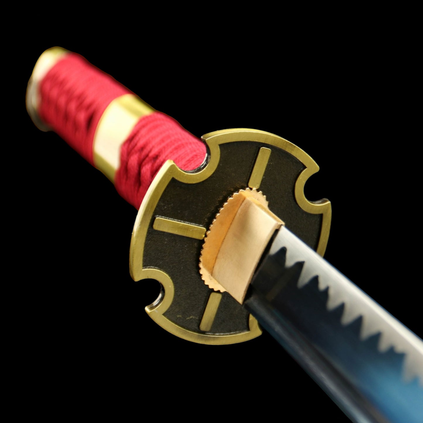 Zoro Sandai Kitetsu Katana Carbon Steel Replica For Collection