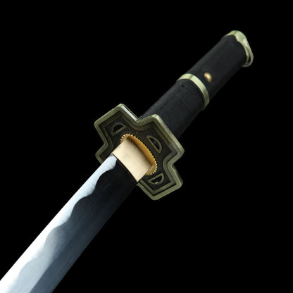 Zoro Yubashiri Katana Carbon Steel Samurai Sword For Collection