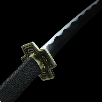 Zoro Yubashiri Katana Carbon Steel Samurai Sword For Collection