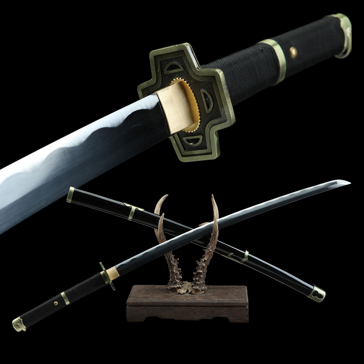 Zoro Yubashiri Katana Carbon Steel Samurai Sword For Collection