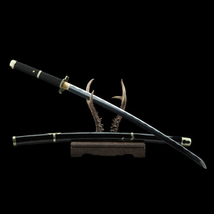 Zoro Yubashiri Katana Carbon Steel Samurai Sword For Collection