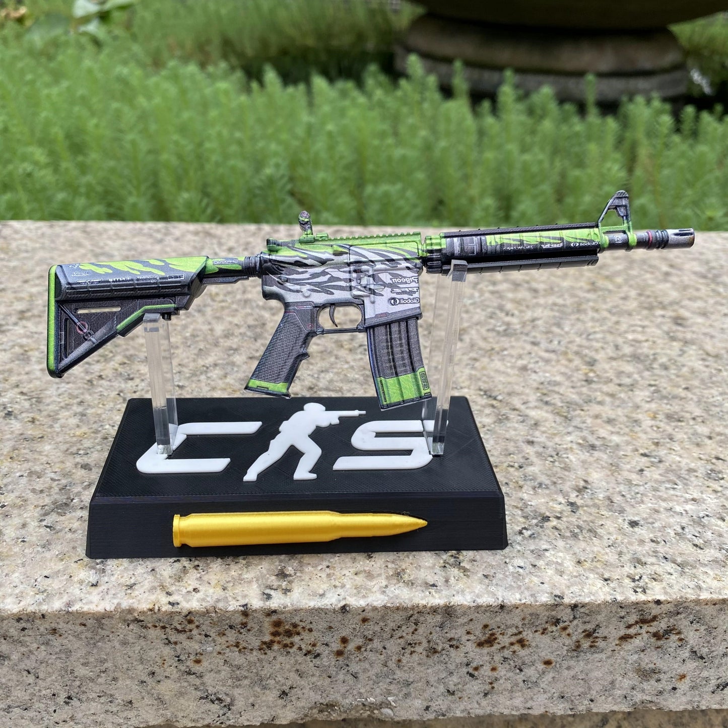 CS M4A4 Full Throttle Mini Metal Replica For Collection