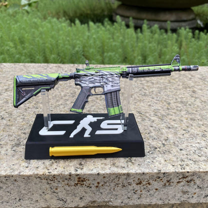 CS M4A4 Full Throttle Mini Metal Replica For Collection