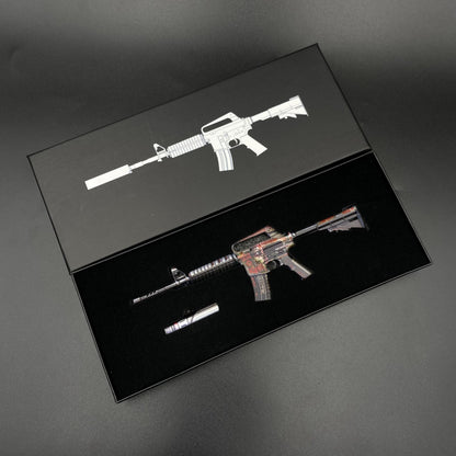 M4A1-S Night Terror Mini Metal Replica Gun for Collectible