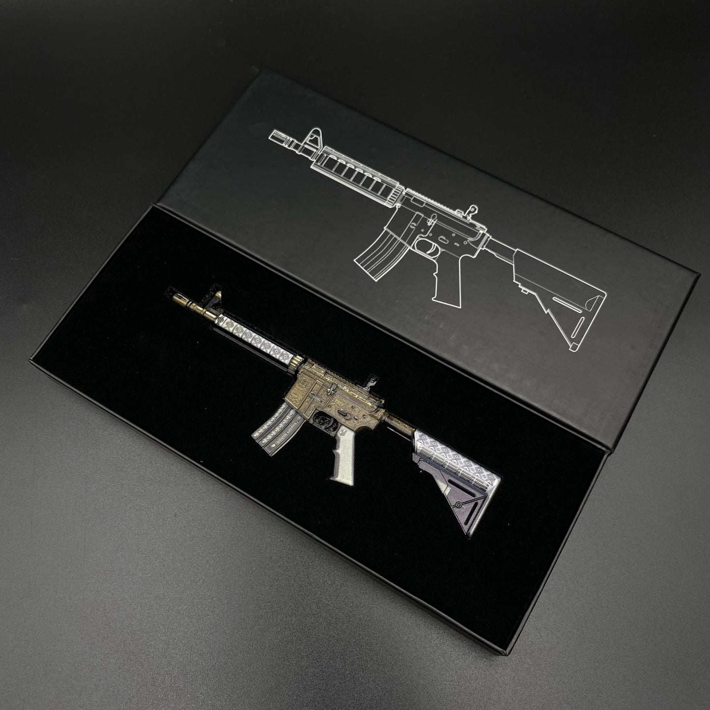 CS M4A4 Royal Paladin Mini Metal Replica For Collection