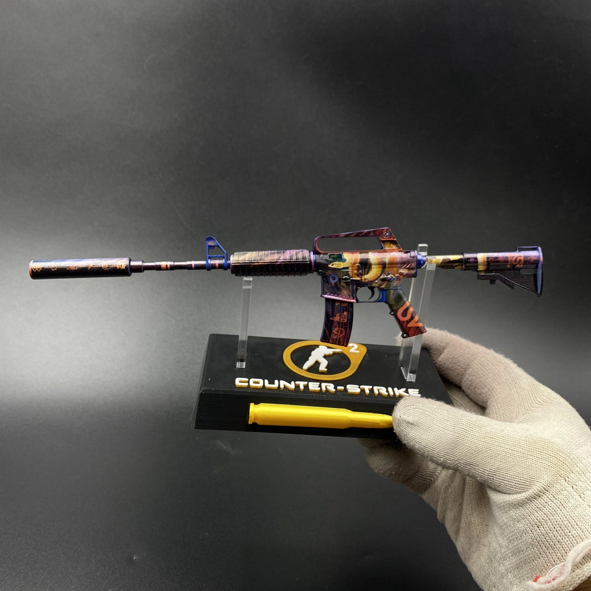 Hot Skin CS M4A1-S Welcome to the Jungle Gun Miniature Collection
