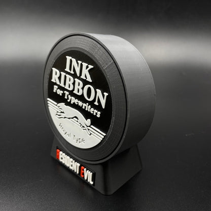 RE Ink Ribbon Speaker 3D Printed Horror Game Themed Desktop Decor Gift