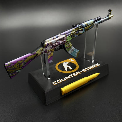 CSGO AK47 B the Monster Metal Tiny Gun Miniature For Display