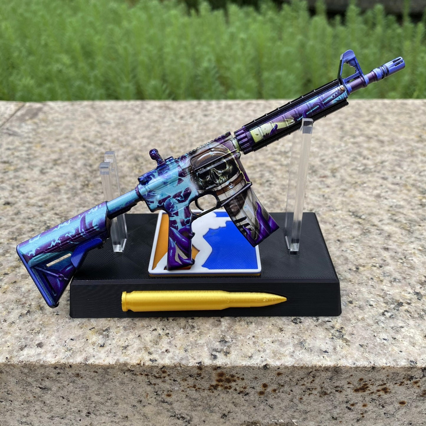M4A4 Desolate Space Mini Metal Replica For Collection