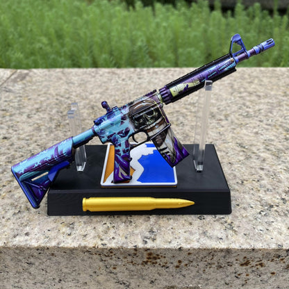 M4A4 Desolate Space Mini Metal Replica For Collection